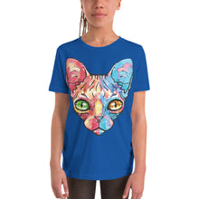 Load image into Gallery viewer, Creepy Cat T-Shirt - Tees Arena | TeesArena.com