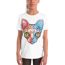 Load image into Gallery viewer, Creepy Cat T-Shirt - Tees Arena | TeesArena.com