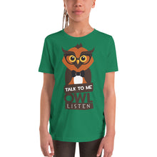 Load image into Gallery viewer, Owl Listen T-Shirt - Tees Arena | TeesArena.com