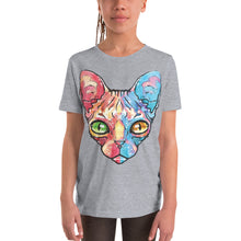 Load image into Gallery viewer, Creepy Cat T-Shirt - Tees Arena | TeesArena.com