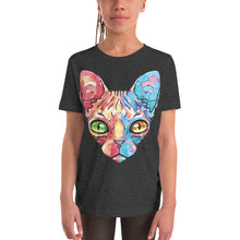 Load image into Gallery viewer, Creepy Cat T-Shirt - Tees Arena | TeesArena.com