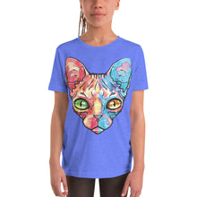 Load image into Gallery viewer, Creepy Cat T-Shirt - Tees Arena | TeesArena.com