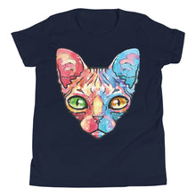 Load image into Gallery viewer, Creepy Cat T-Shirt - Tees Arena | TeesArena.com