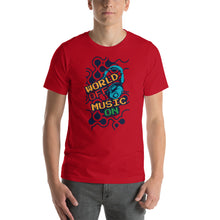 Load image into Gallery viewer, World Off Music On T-Shirt - Tees Arena | TeesArena.com