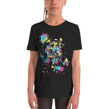 Load image into Gallery viewer, Splashed Space Cat T-Shirt - Tees Arena | TeesArena.com