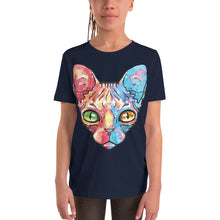 Load image into Gallery viewer, Creepy Cat T-Shirt - Tees Arena | TeesArena.com