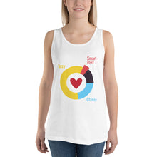 Load image into Gallery viewer, Sassy Classy Smartassy Tank Top - Tees Arena | TeesArena.com