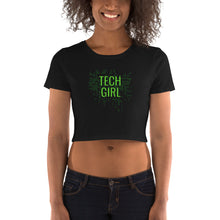 Load image into Gallery viewer, Tech Girl Crop Top - Tees Arena | TeesArena.com