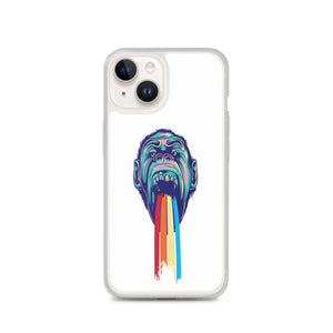 Puking Rainbow iPhone Case