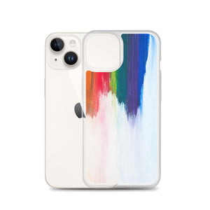 Falling Rainbow iPhone Case