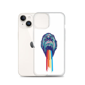 Puking Rainbow iPhone Case