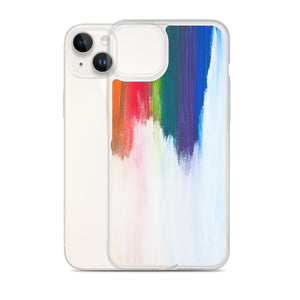 Falling Rainbow iPhone Case