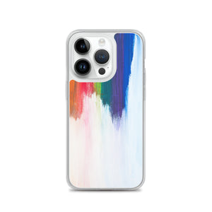 Falling Rainbow iPhone Case