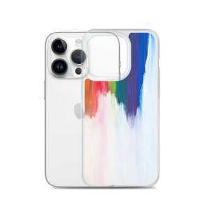 Falling Rainbow iPhone Case