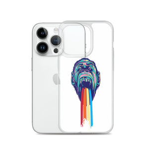 Puking Rainbow iPhone Case