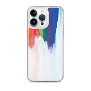 Falling Rainbow iPhone Case