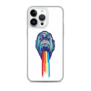 Puking Rainbow iPhone Case