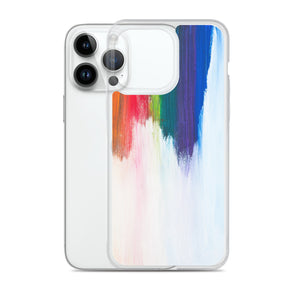 Falling Rainbow iPhone Case