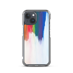 Falling Rainbow iPhone Case