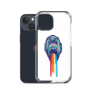 Puking Rainbow iPhone Case