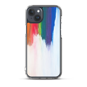 Falling Rainbow iPhone Case