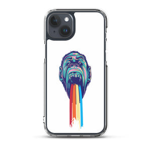 Puking Rainbow iPhone Case