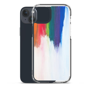 Falling Rainbow iPhone Case