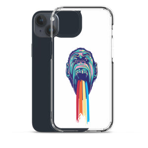 Puking Rainbow iPhone Case