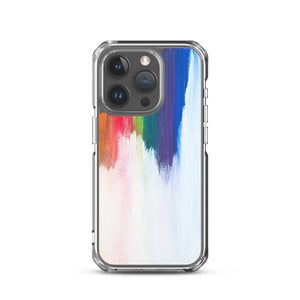 Falling Rainbow iPhone Case