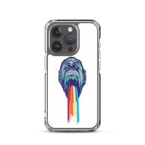 Puking Rainbow iPhone Case