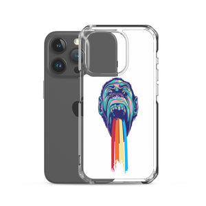 Puking Rainbow iPhone Case