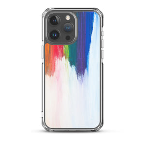 Falling Rainbow iPhone Case