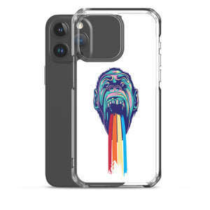 Puking Rainbow iPhone Case