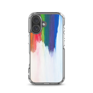 Falling Rainbow iPhone Case