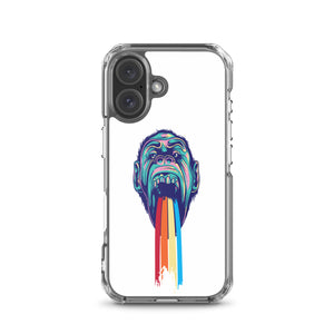 Puking Rainbow iPhone Case