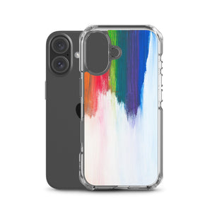 Falling Rainbow iPhone Case