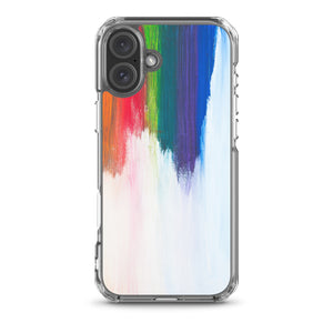 Falling Rainbow iPhone Case