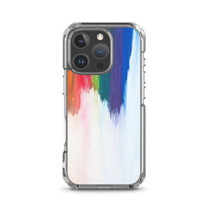 Falling Rainbow iPhone Case