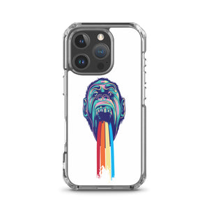 Puking Rainbow iPhone Case