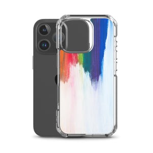 Falling Rainbow iPhone Case