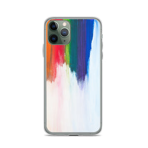 Falling Rainbow iPhone Case