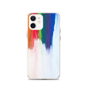 Falling Rainbow iPhone Case