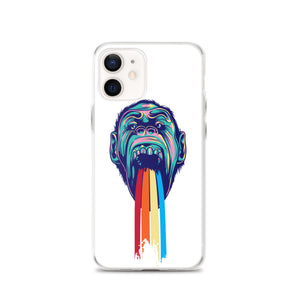 Puking Rainbow iPhone Case