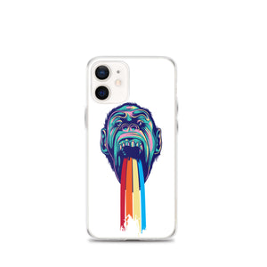 Puking Rainbow iPhone Case