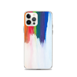 Falling Rainbow iPhone Case