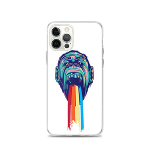 Puking Rainbow iPhone Case