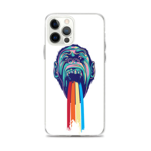 Puking Rainbow iPhone Case