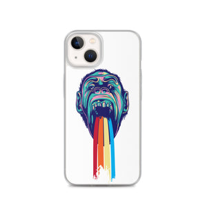 Puking Rainbow iPhone Case