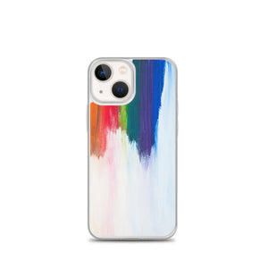 Falling Rainbow iPhone Case