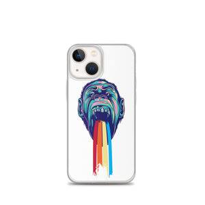 Puking Rainbow iPhone Case